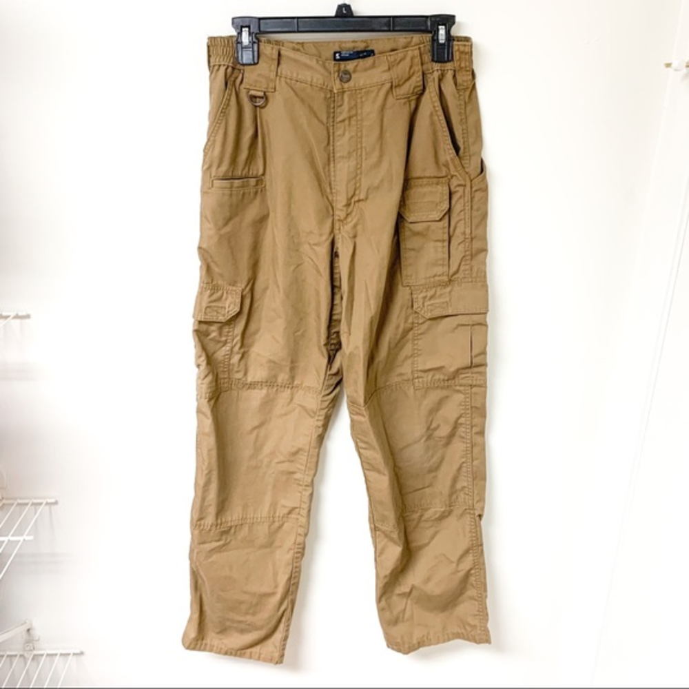 5.11 Tactical Cargo Workwear Pants Brown Size 30x32‎